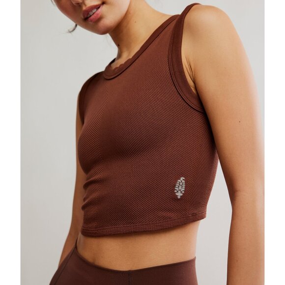 🆕 FP MOVEMENT Free Throw Muscle Tank / Black Walnut - Picture 8 of 10